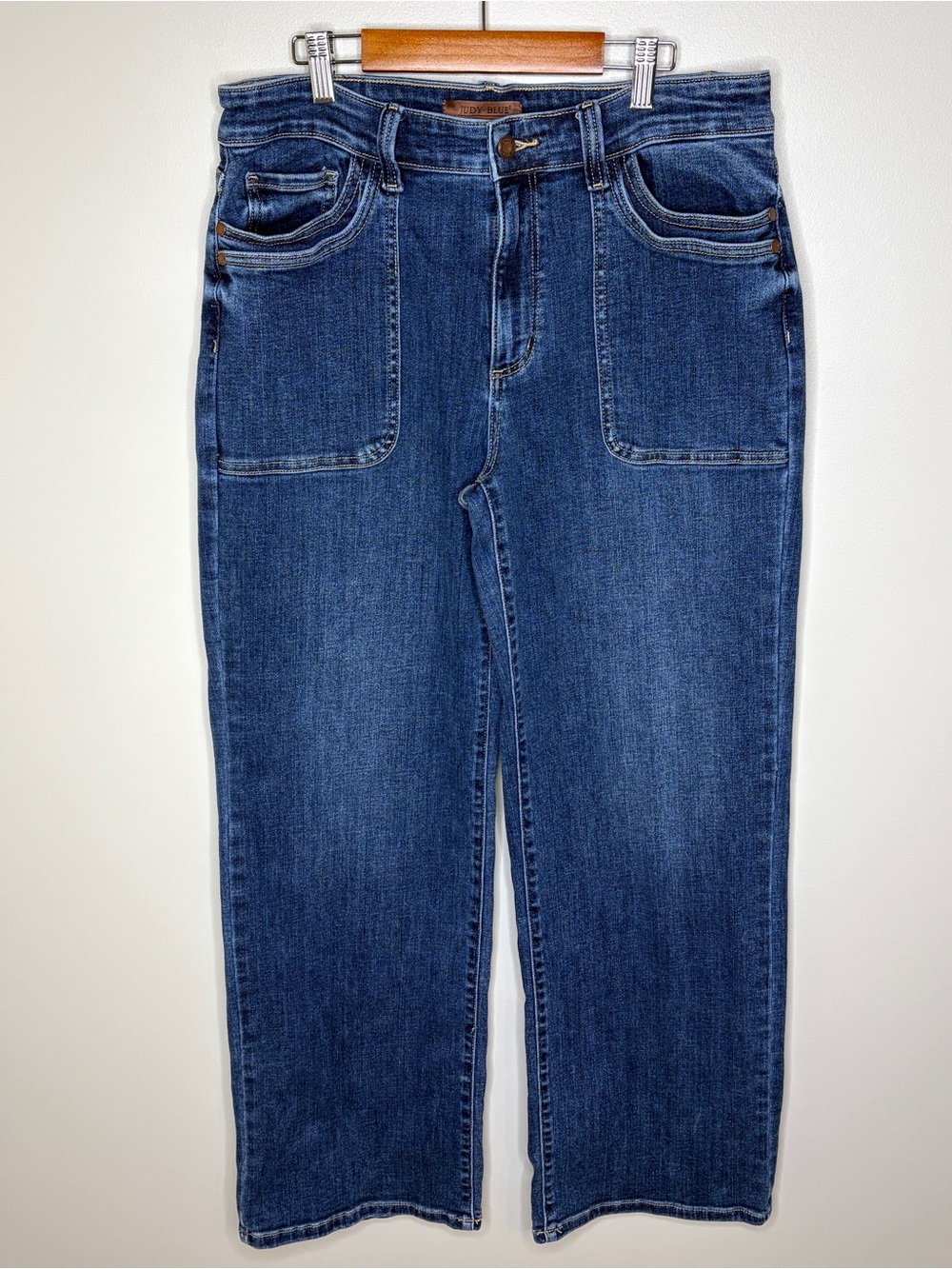 Judy Blue 90s Straight Fit Blue Denim Jeans 13/31
